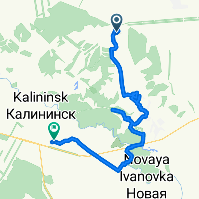 Маршрут в 3-я Южная линия 23, Калининск