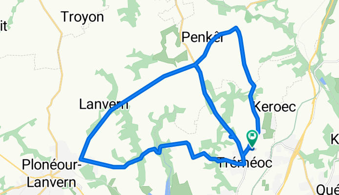 De 13 Hameau de Poul Ar Vran, Tréméoc à 13 Hameau de Poul Ar Vran, Tréméoc