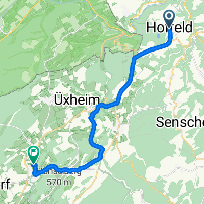Hauptstraße 16, Hoffeld nach Adenauer Straße 16, Kerpen