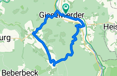 Route in der Bikemap App öffnen