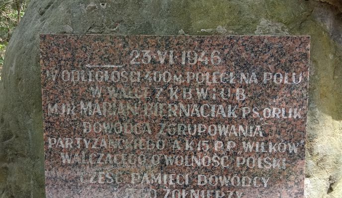 Photo 1 of the Bikemap route "Wiatraczna 50, Kłoczew do 56B, Podwierzbie"