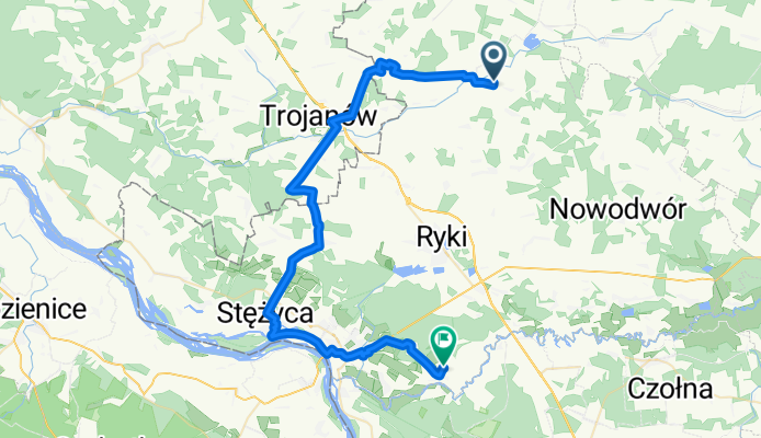 Wiatraczna 50, Kłoczew do 56B, Podwierzbie