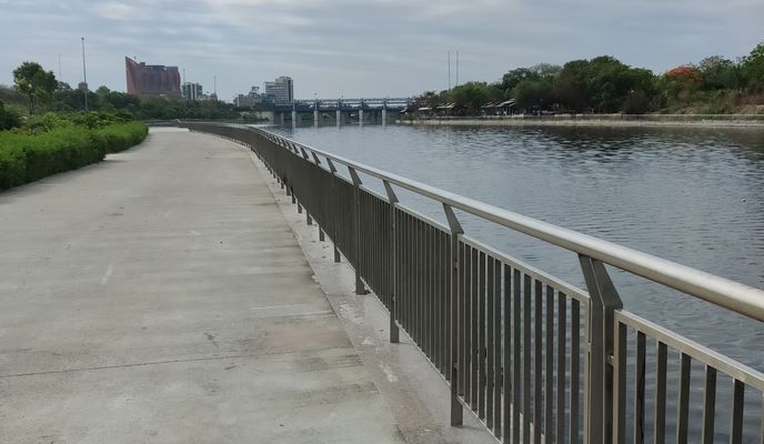 Photo 2 of the Bikemap route "Along River Gomti-City Ride"