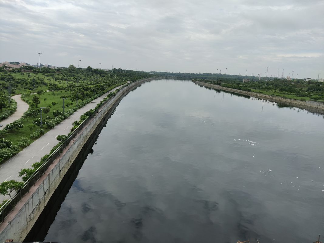Along River Gomti-City Ride