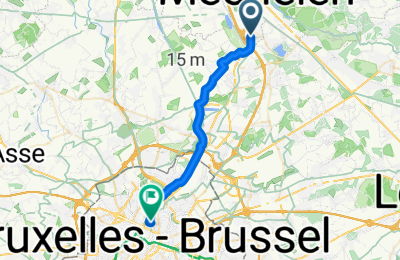 Route in der Bikemap App öffnen