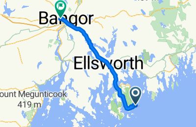 Route in der Bikemap App öffnen