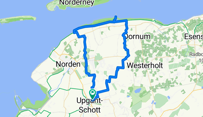 Marienhafe, Berumerfehn, Arle, Nesse, Neßmersiel, Ostermarsch, Lütetsburg, Halbmond, Marienhafe