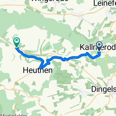 Kefferhäuser Weg 30, Kallmerode nach Freigasse 39, Geisleden
