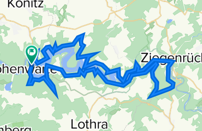 Route in der Bikemap App öffnen