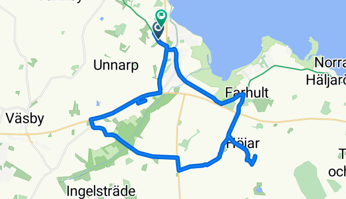Gamla Södåkravägen 15–29, Jonstorp to Gamla Södåkravägen 64-27, Jonstorp