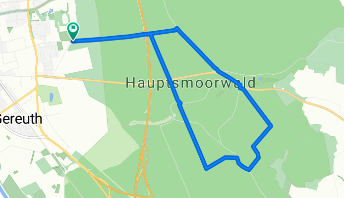 Hauptsmoorwald (Jogging)