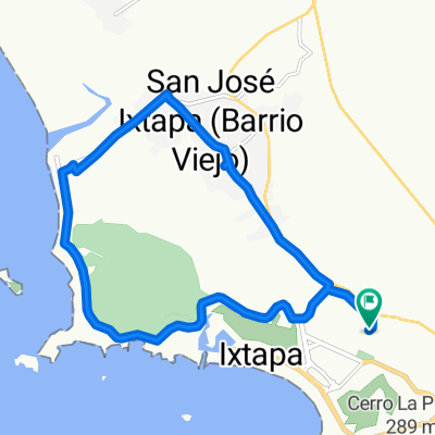 De Calle Golfina 15–18, Ixtapa a Calle Golfina 15–18, Ixtapa