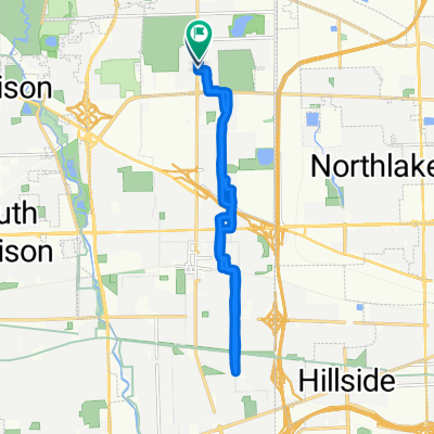 8 E Belmont Ave, Bensenville to 903 S York Rd, Bensenville