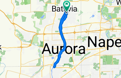 Route in der Bikemap App öffnen