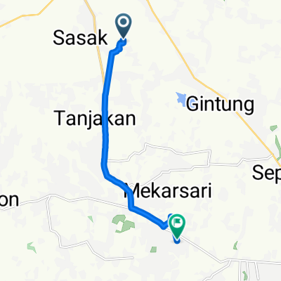 Kedung Dalem, Kecamatan Mauk to Jalan Raya Grand Batavia, Kecamatan Pasar Kemis