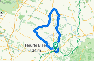 Route in der Bikemap App öffnen
