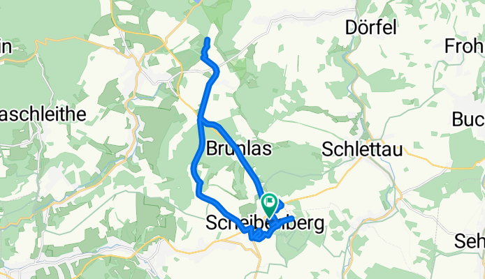 Bahnlinien Elterlein