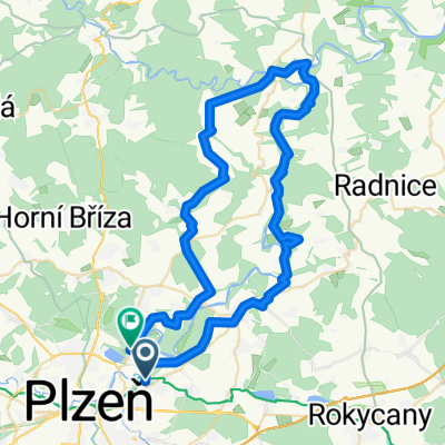 Plzen-Chrast-okolo_Berounky_po_cervene-Liblin-Strela-Koryta-Dobric-Obora-Dolany-Druztova-Plzen