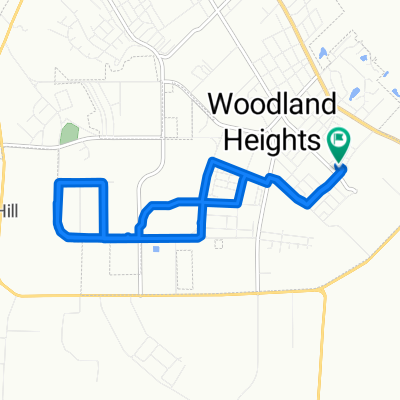 4 Dixie Ct, Brownwood to 3 Dixie Ct, Brownwood