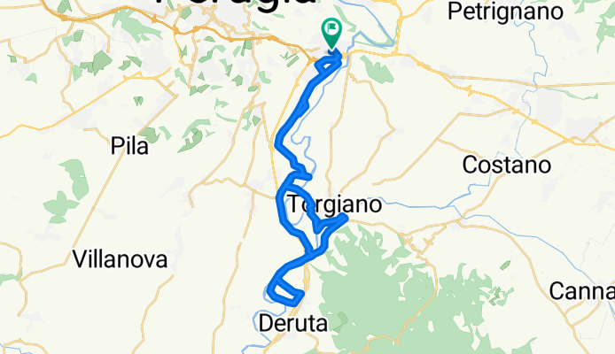 Da Via Della Scuola, Ponte San Giovanni a Via Della Scuola, Ponte San Giovanni