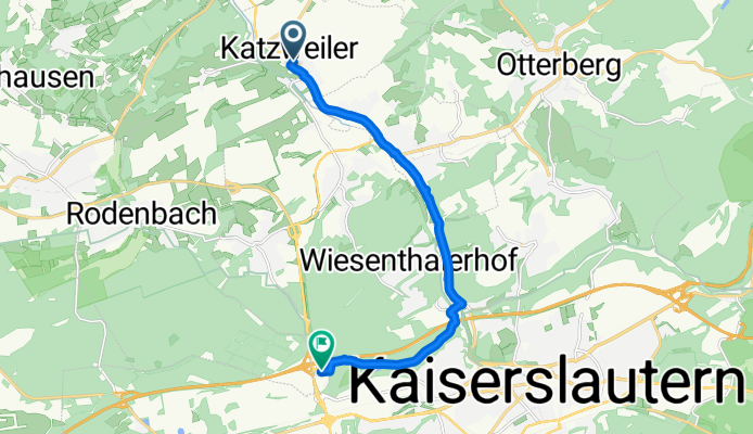 Im Brühl 3, Katzweiler nach Opelkreisel 30, Kaiserslautern