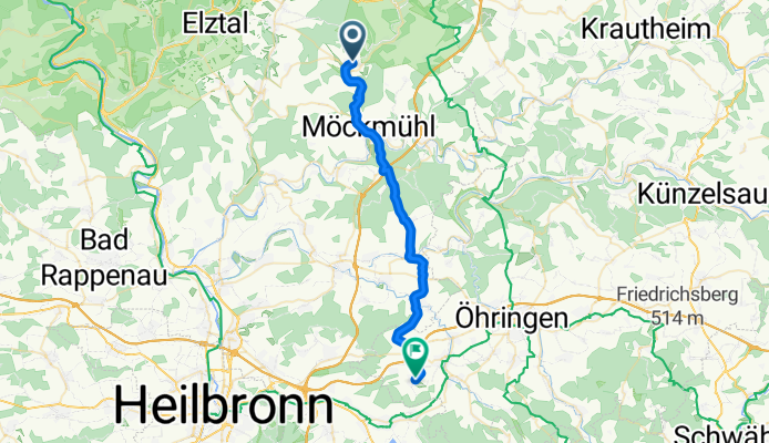 Diese Route in Bikemap Web öffnen