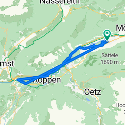Josef-Marberger-Straße 89a, Silz nach Franz-Jais-Weg 9, Silz