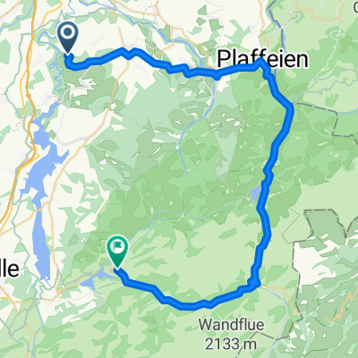 Arconciel - Charmey (via Schwarzsee)