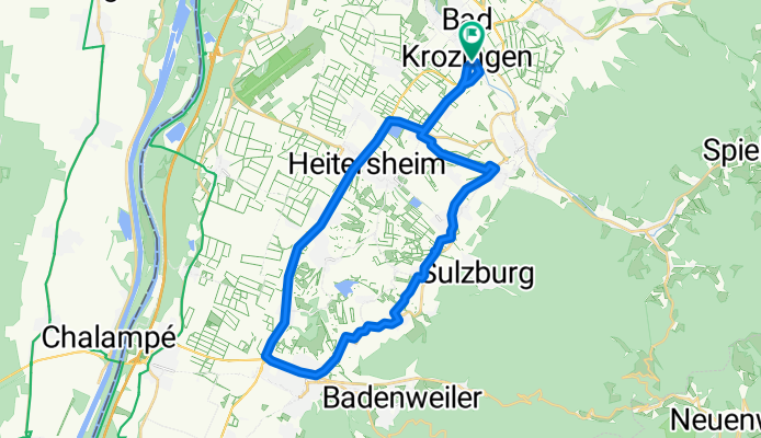 von BK nach Müllheim und zurück