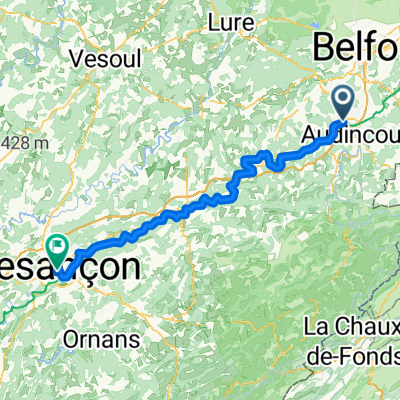 KA - Südfrankreich 4: Montbéliard - Besancon