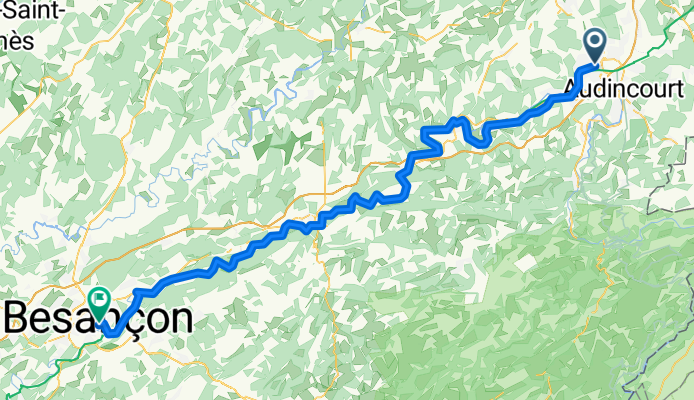 KA - Südfrankreich 4: Montbéliard - Besancon