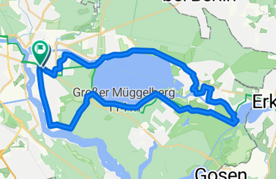 Route in der Bikemap App öffnen
