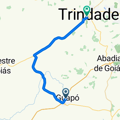 De Avenida para, 646–708, Guapó a Praça do Santuario, Trindade