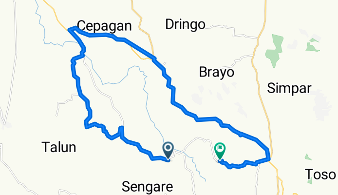 Jalan Talun to Jalan Pesalakan, Bandar