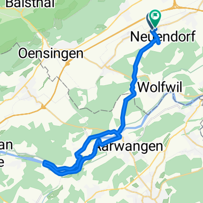 Dorfstrasse 24, Neuendorf nach Dorfstrasse 44, Neuendorf