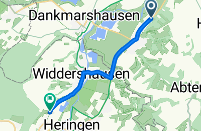 Route in der Bikemap App öffnen
