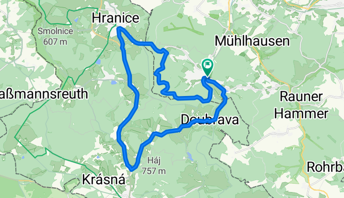 Bad Elster - Doubrava - Hranice - Bad Elster