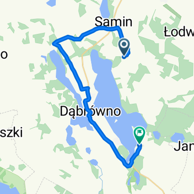 Saminek, Dąbrówno do Leszcz 12A, Dąbrówno
