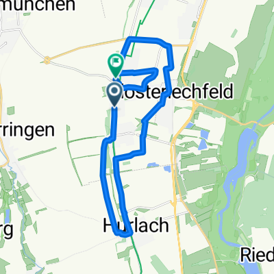 Welser Straße, Untermeitingen nach Fuggerstraße 5, Untermeitingen