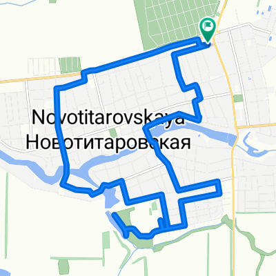 От улица Степная 76, Новотитаровская до улица Степная 76, Новотитаровская