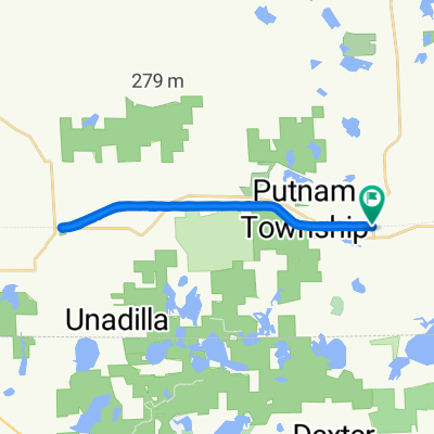 Mike Levine Lakelands Trail State Park, Pinckney to Mike Levine Lakelands Trail State Park, Pinckney