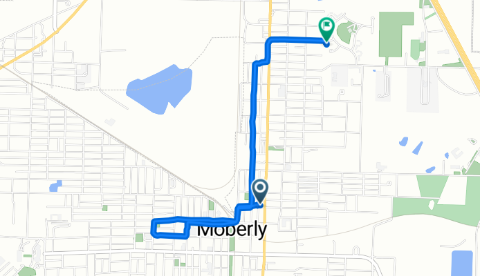 Taylor Street 220, Moberly to Patton Street 600, Moberly