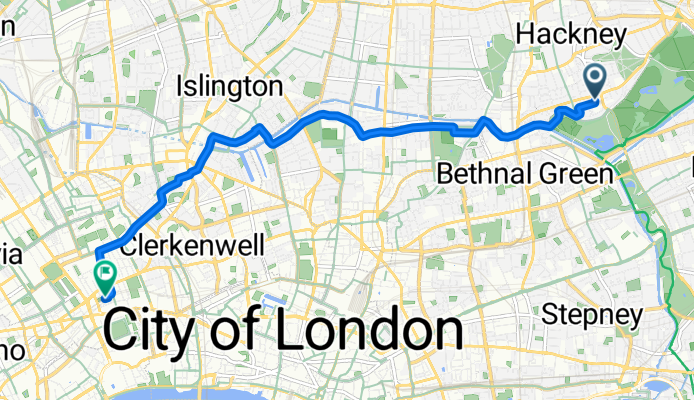 8A Rutland Road, London to 11–21 Red Lion Sq, London