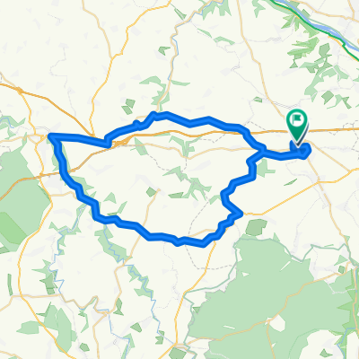 Nossener Straße 28, Wilsdruff nach Ringstraße 24, Wilsdruff