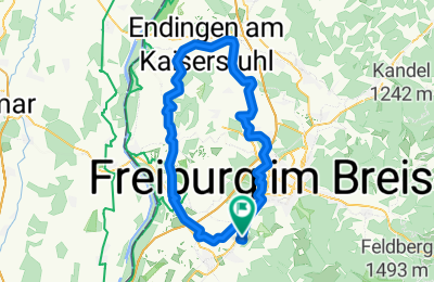 Route in der Bikemap App öffnen