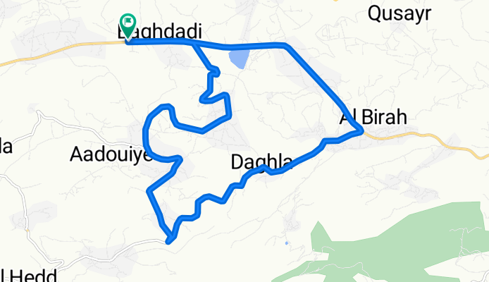 Halba - Qoubaiyat Road to Daousse &amp; Baghda
