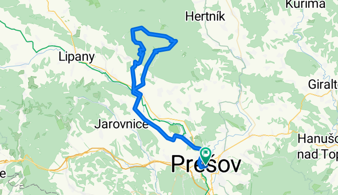 Prešov - Sabinov - Lysá