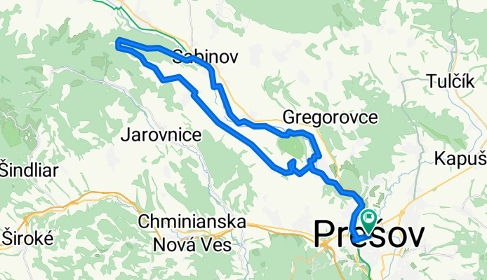 Prešov - Sedlo p. Kohútom