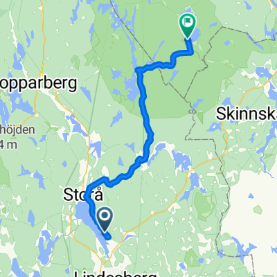 Route 7 Källbäcken 155, Gusselby nach Malingsbo