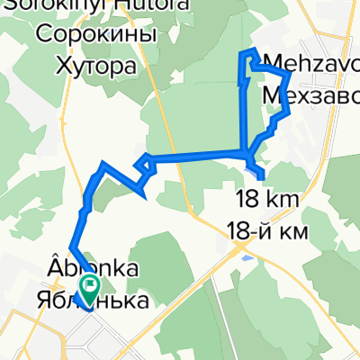 От улица Тополей 22, Самара до улица Ташкентская 220, Самара